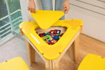 Load image into Gallery viewer, Magformers Yellow Triangle wood Set