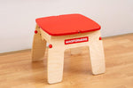 Load image into Gallery viewer, Magformers Red Square wood table set