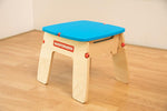 Load image into Gallery viewer, Magformers Blue Triangle wood table set