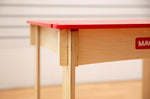 Load image into Gallery viewer, Magformers Red Square wood table set
