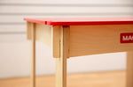 Load image into Gallery viewer, Magformers Red Square wood table set