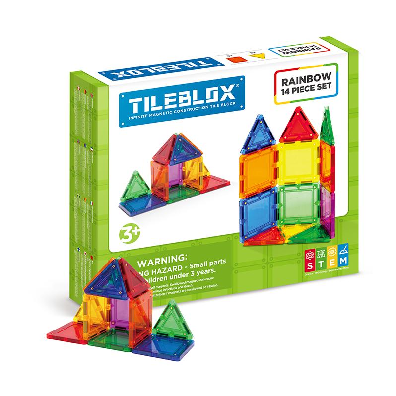 Tileblox Rainbow 14PC