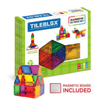 Load image into Gallery viewer, Tileblox Rainbow 30pc  With Magnetic Activity Board
