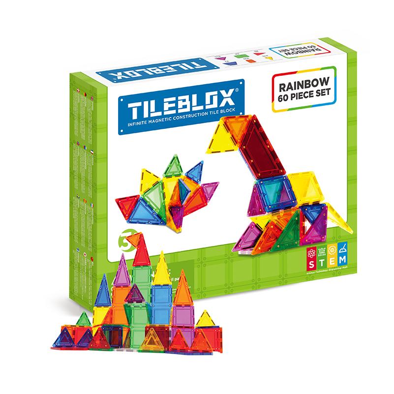 Tileblox Rainbow 60pc