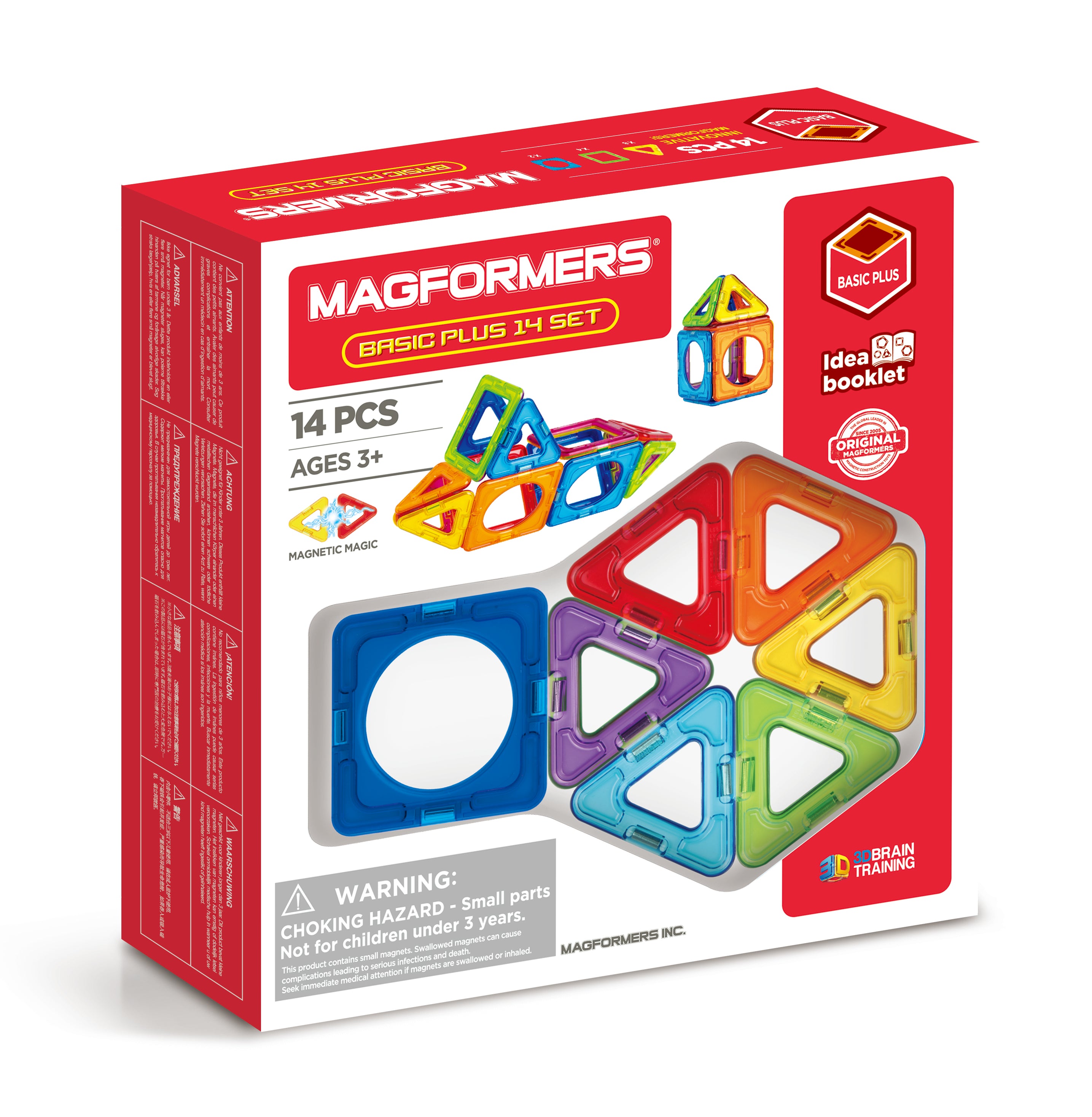 Costruzioni magnetiche Magformers 14 pz, Costruzioni, Costruzioni  magnetiche, Giochi per Bambini e Ragazzi