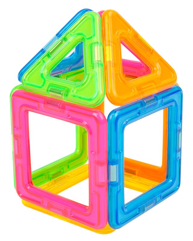 Educational Magnetic Neon Magformers – Construction Magformers 14Pc STEM Toy US