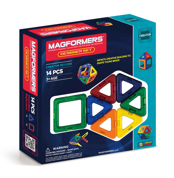 Magformers Designer 14Pc Magnetic Construction Educational STEM Toy –  Magformers US
