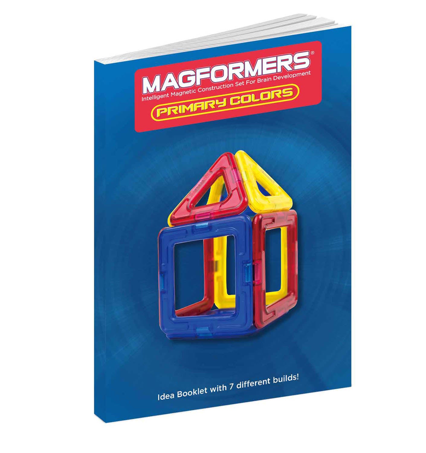 Magformers Primary Color 14Pc Educational Toy Magformers Magnetic Construction STEM – US