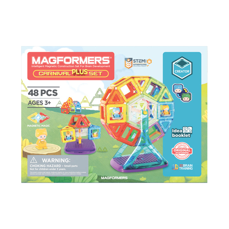 Magformers LOT 200+ with Ferris wheel, Robot. over 240 pieces w