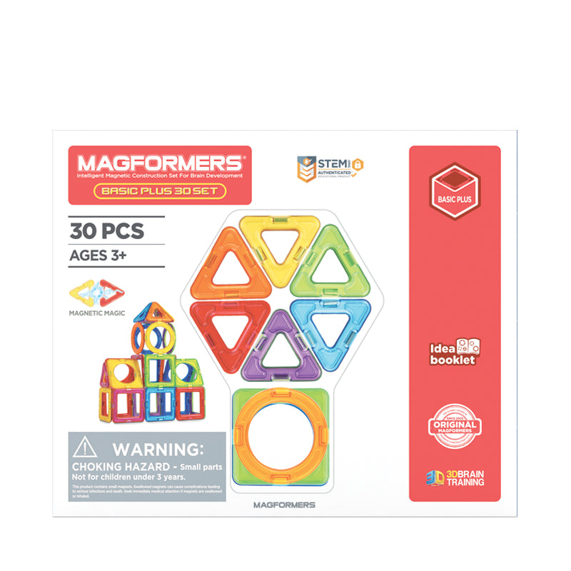 Magformers Magnetic Building 37 Pieces Ages 3+ Wheels