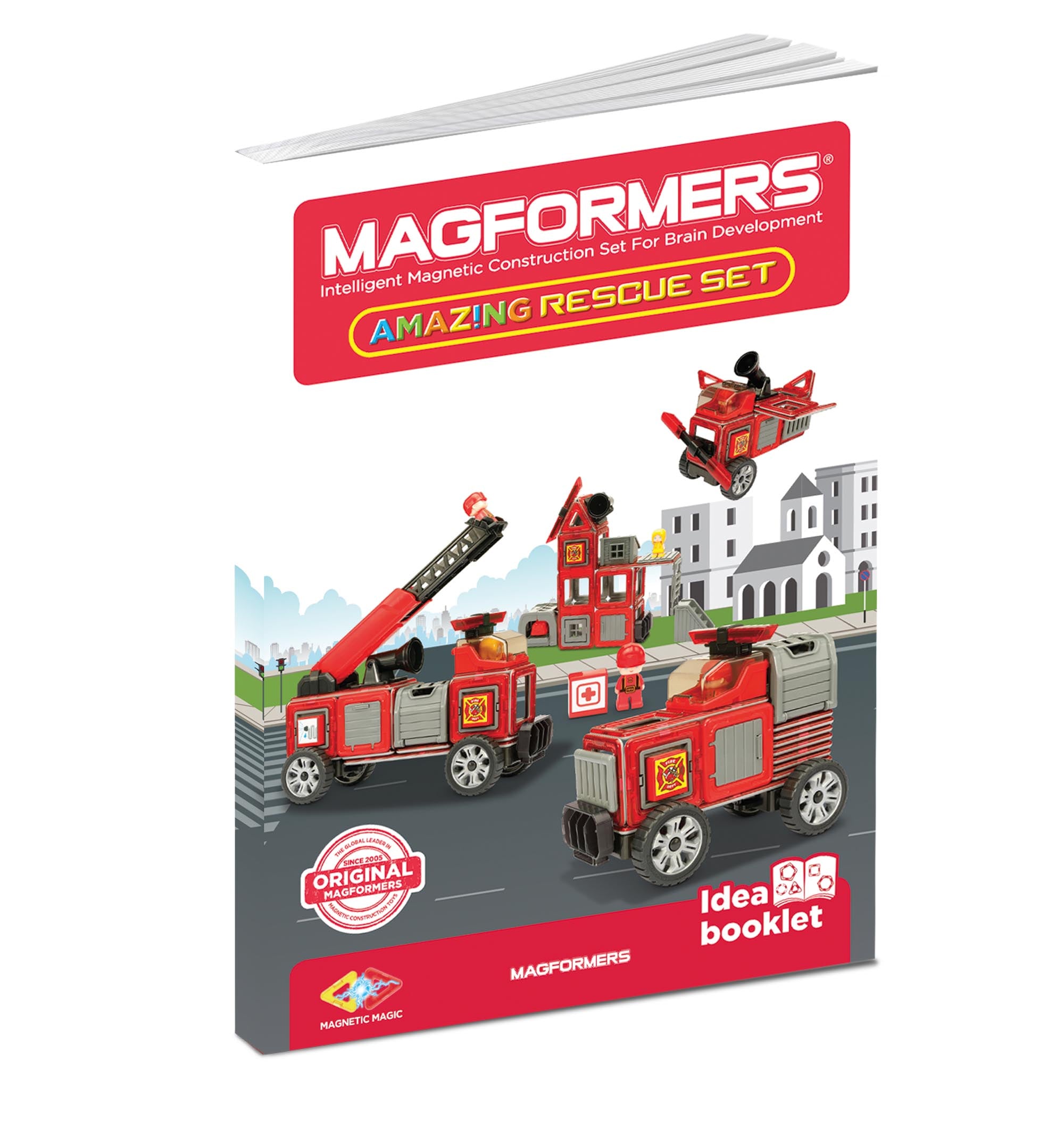 Magformers Amazing Rescue 50Pc Magnetic Construction Educational 