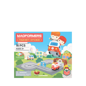 Town Set - City Bus 16PC